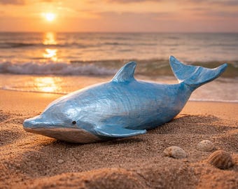 Der Erinnerungsdelfin – biologisch abbaubare Urne für die Bestattung im Meer