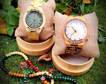 Personalised Wood Watches