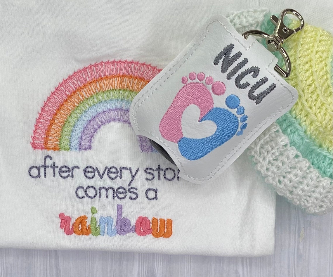 NICU Baby Feet Sanitizer Case / NICU Nurse Gift / Labor and Etsy