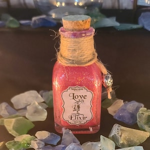 Love Elixir Potion Bottle Decor