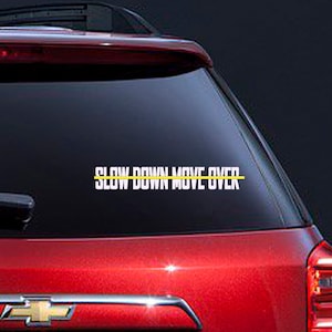Slow Down Move Over Decal/Towing Decal/Tow Trucks