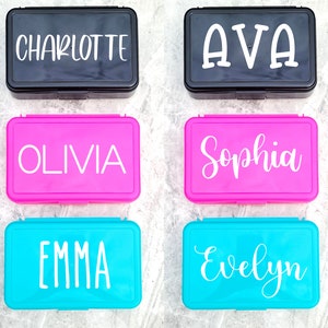 Personalized Pencil Case, Back To School, Monogrammed School Supplies, Monogram Pencil Box, Personalized Pencil Box
