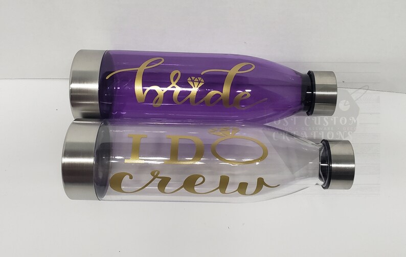 Personalized Water BottlesCustom Water BottlesBridesmaid GiftsBirthday Gifts Group Gifts Party Favors Wedding Party Gifts