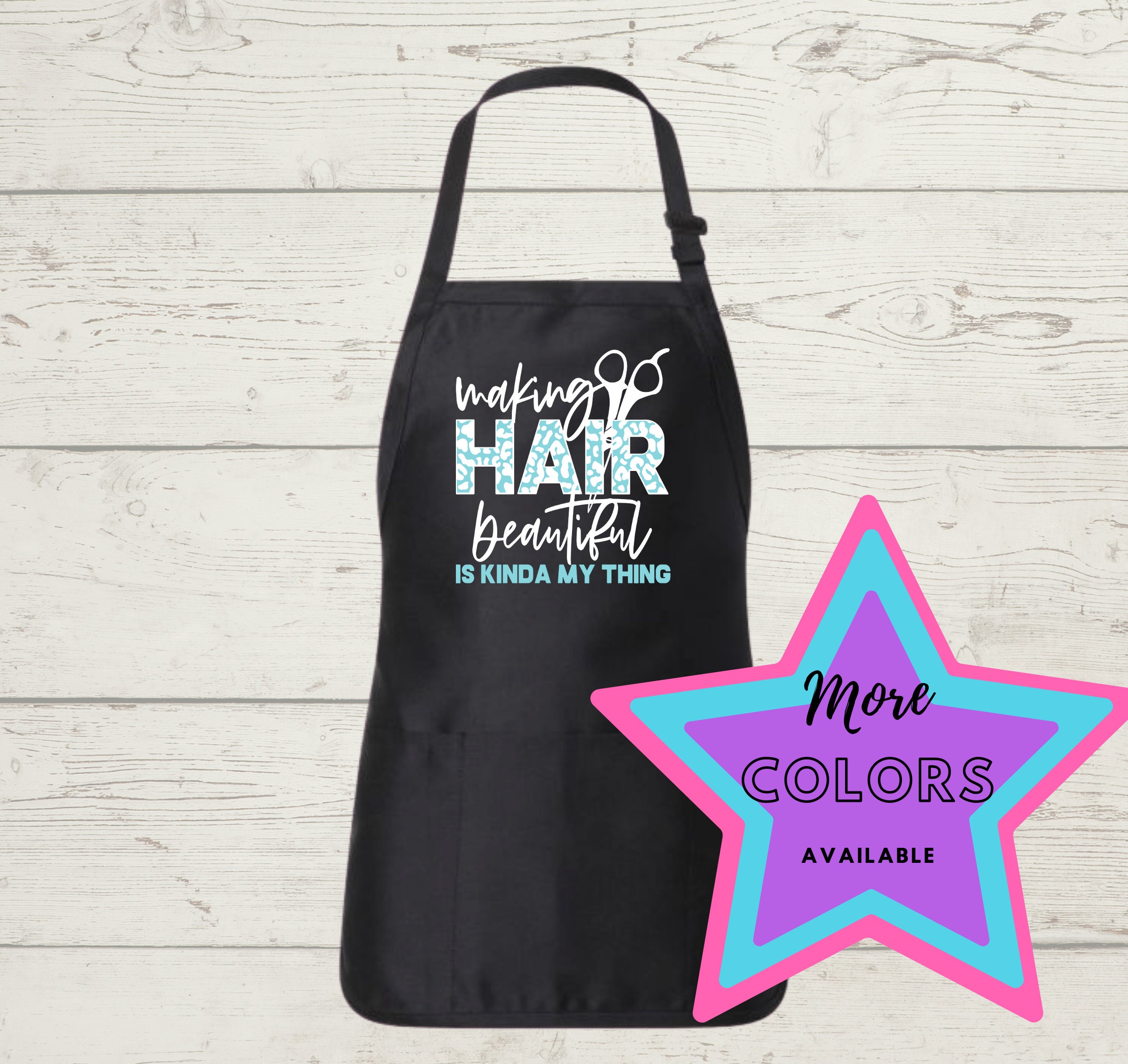 Hair Stylist Apron/Making Hair Beautiful/Hairdresser Etsy