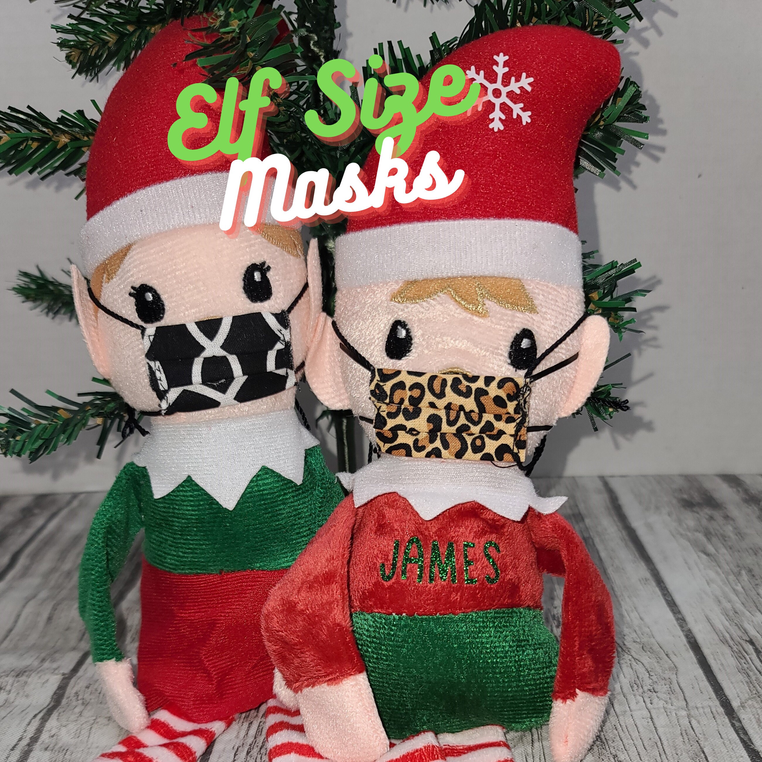 Elf Quarantine Elf Mask Doll MaskElf Prop Elf Outfit Etsy
