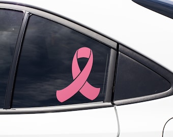 Breast Cancer Awareness Car Decals, Laptop Stickers, Phone Sticker, Tumbler Decal