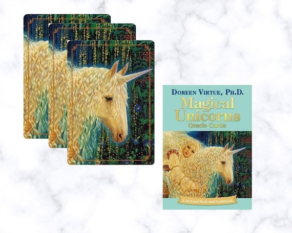 Magical Unicorns Oracle Cards 44枚セット Magical Unicorns Oracle Deck: 44 cards, small reprint
