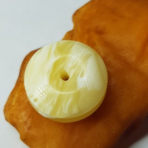 Amber carved donut, collectible donut, Baltic amber for collectors,carved amber trifles