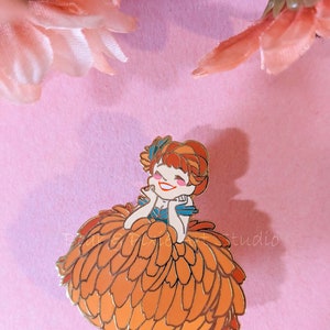 Flower Princess Collection (3) Hard Enamel Pins - Classic Princesses ...