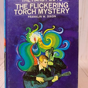 Hardy Boys mystery altered book junk journal