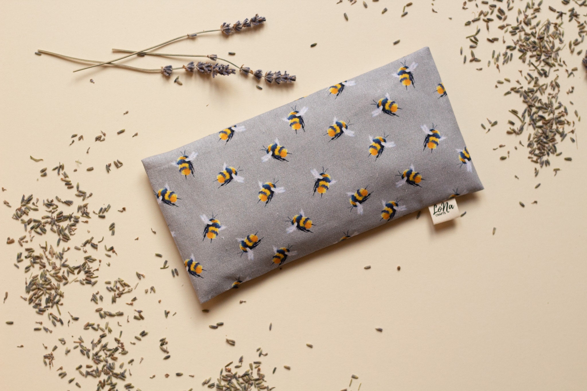 Organic Lavender and Flaxseed Pillow Eye Pillow and Pillow Etsy UK