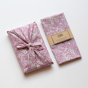 Furoshiki Wrapping, Reusable Fabric Gift Wrapping, Zero Waste Gift Wrapping, Birthday Day Gift Wrapping, Christmas gift wrapping image 5