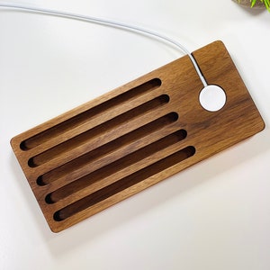 Dock + Slots Charging Station | Bands Storage | Watch Charging