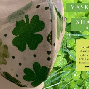 Shamus Face Mask (Available in childrens and adult sizes) * SHIPS FAST*
