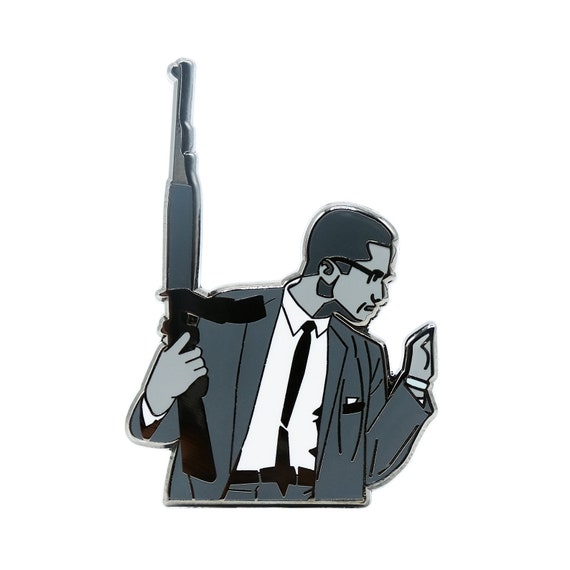 Download Free Malcolm X Lapel Pin Etsy SVG Cut Files