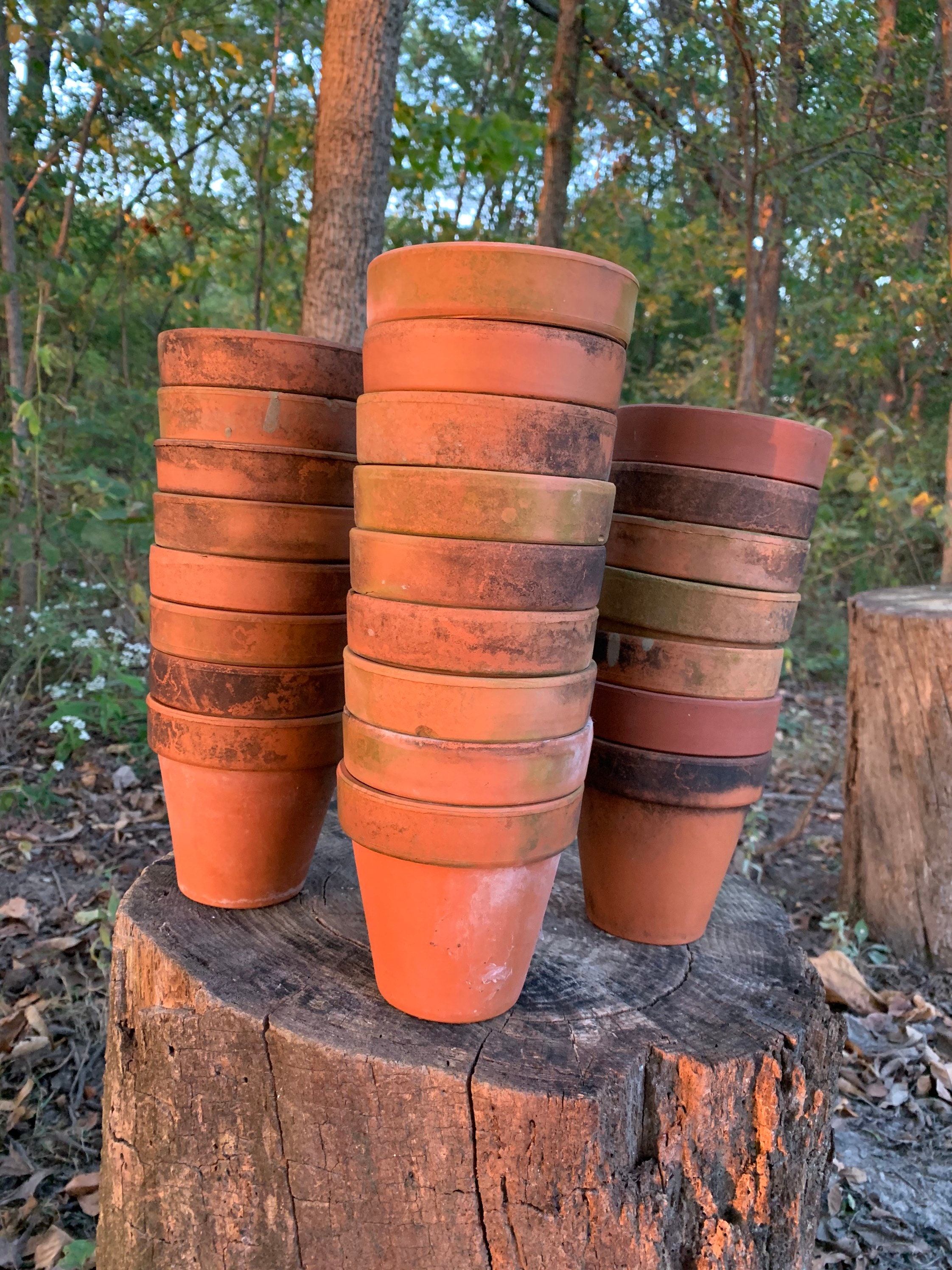 Vintage Terracotta Clay Pot 4.5 inches Flower Pot Planter Etsy