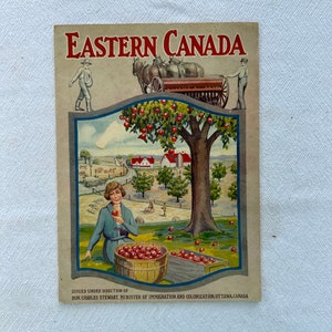 Vintage 1920s Eastern Canada Colonization Publication.
