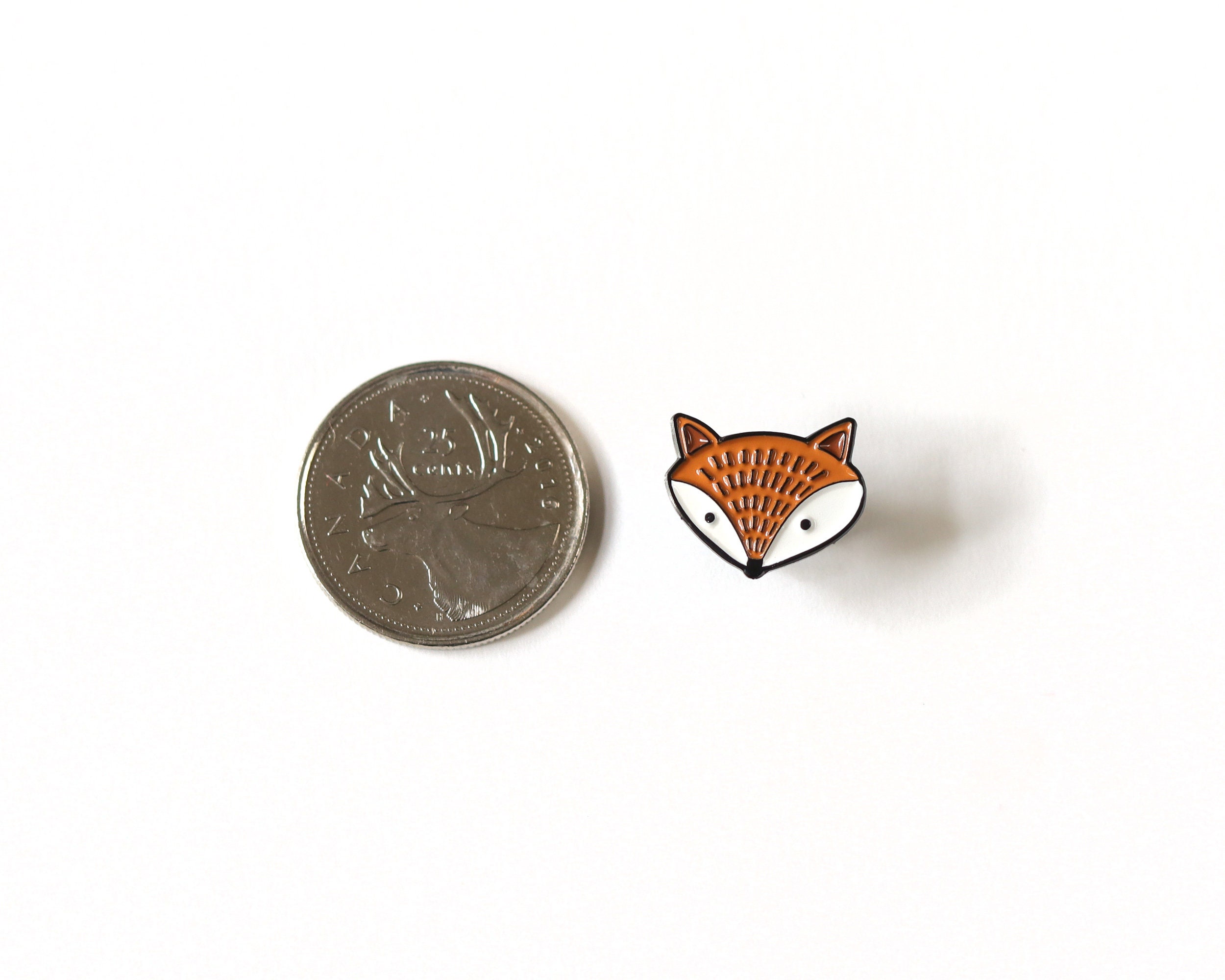 Cute Fox Enamel Pin | Woodland Animal Lapel Pin for Jackets, Bags, and ...