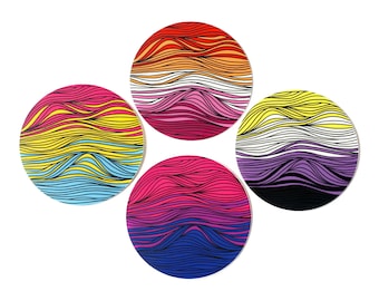 Paquete de pegatinas del Orgullo - Pegatinas LGBTQ - Paquete de pegatinas queer