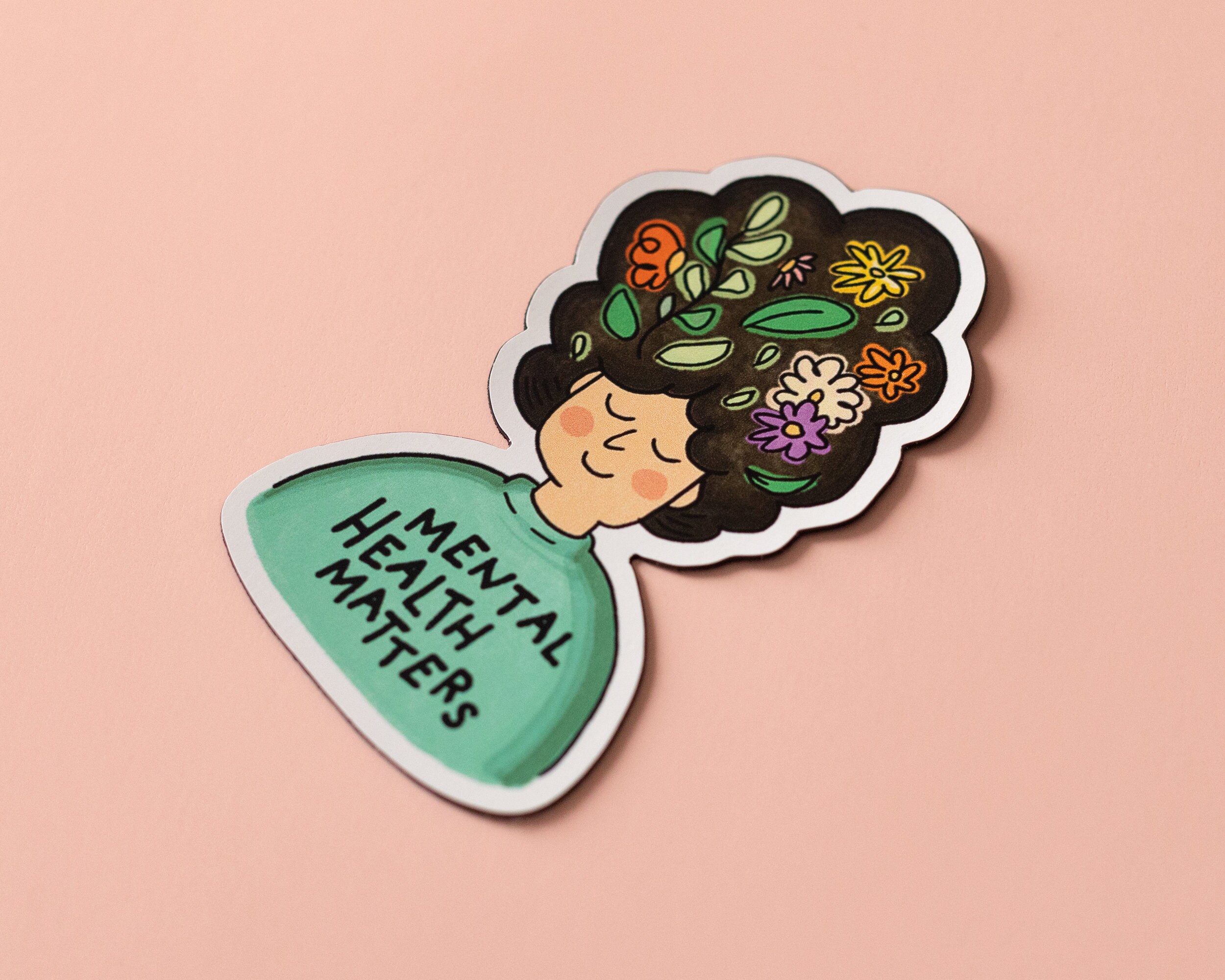 Mental Health Matters Vinyl Sticker | Inspirational Sticker | Positive ...