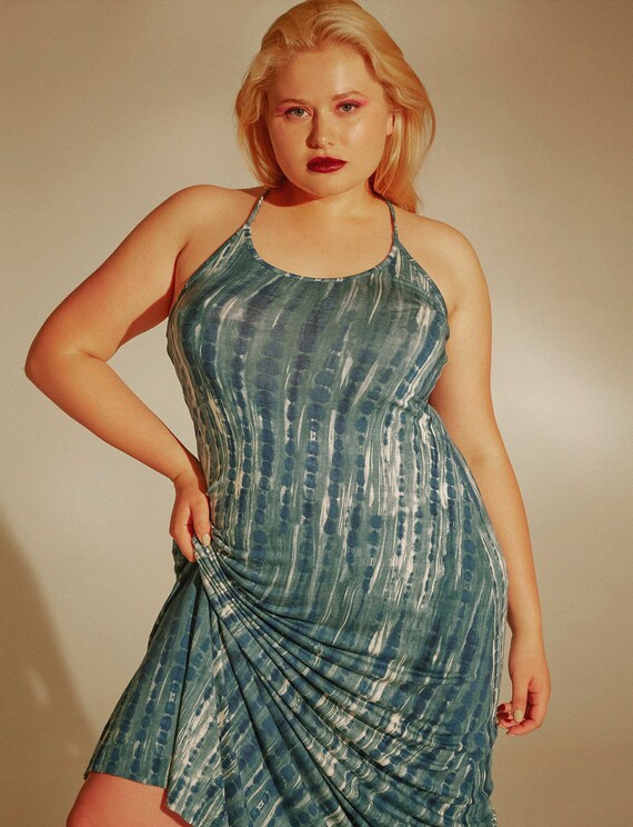 Tie dye maxi dress Buffalo London Vintage from 200
