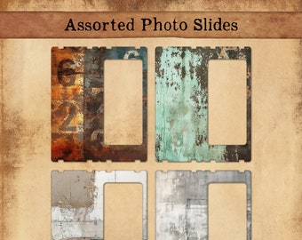 Assorted Photo Slides, Printable Photo and Specimen Slides