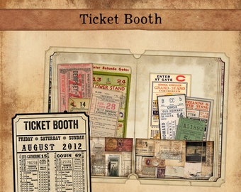 Ticket Booth Mini Pocket-opslagdagboek