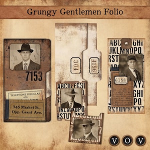 Folio messieurs grungy. Folio minable, folio grungy, mini folio