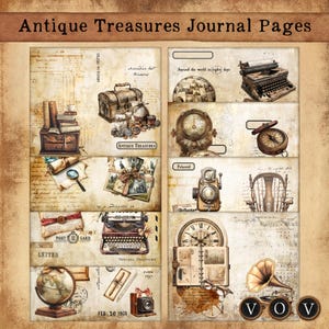 Pages de journal de trésors antiques, journalisation indésirable, journal indésirable, pages pour la journalisation indésirable