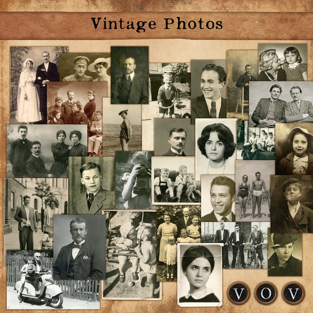Vintage Photos, Printable Photos, Portraits, Antique Portraits - Etsy