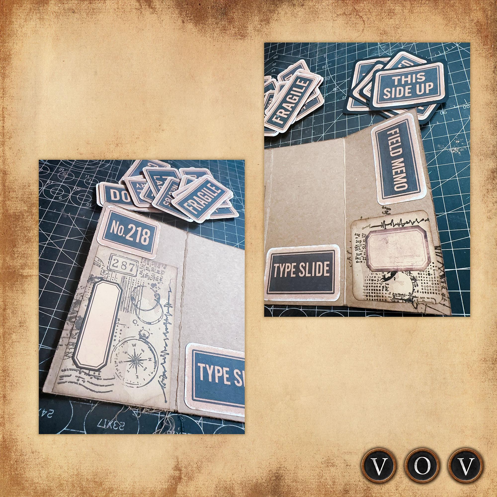 Vintage Office Archive Labels: Junk Journal Ephemera (PDF Download) - Etsy