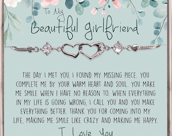 Gift for Girlfriend. You're my missing piece. Gift for Her. Romantic Anniversary Gift, Valentine Gift. Jewelry for Her. Beautiful Girlfriend