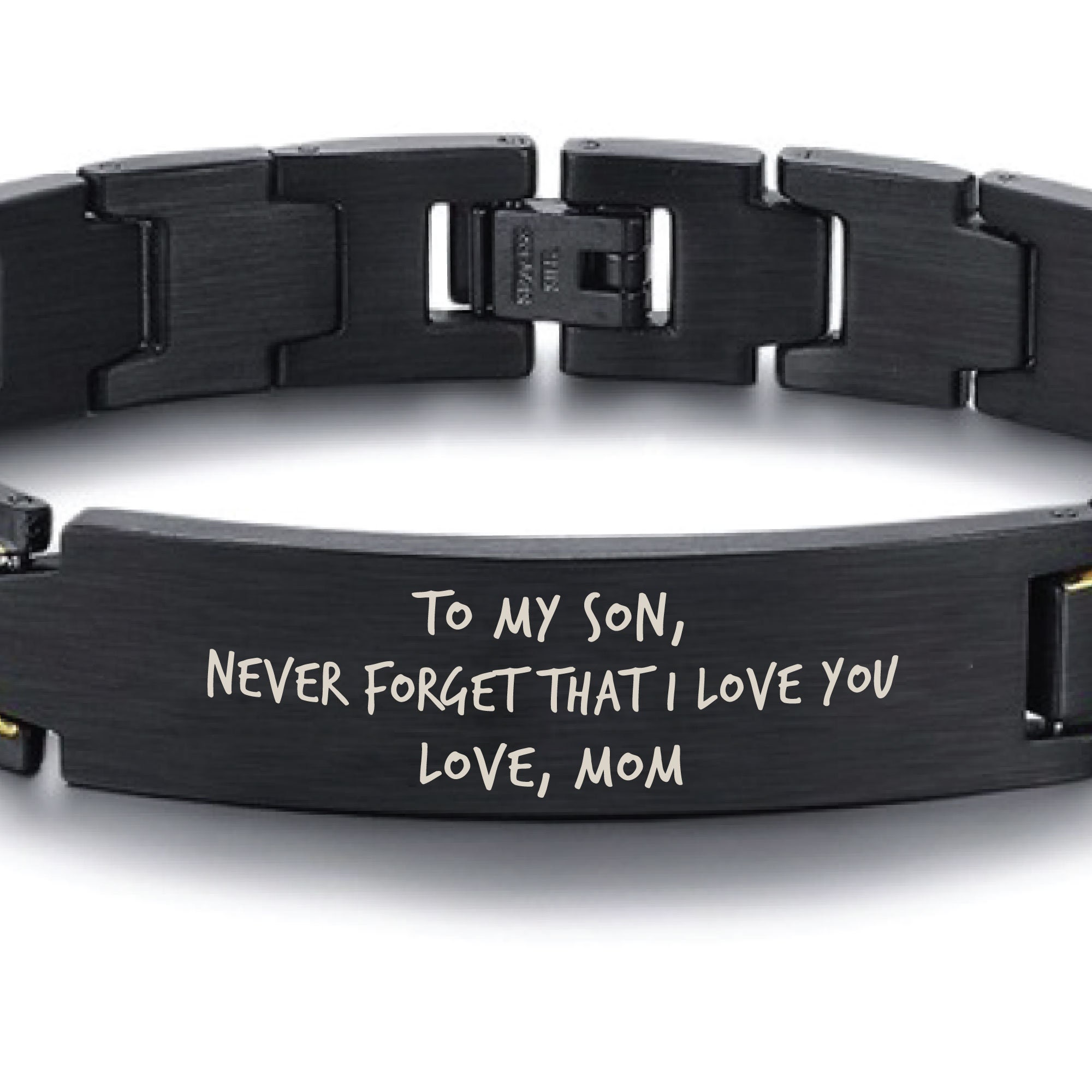 To my Son Bracelet. Never Forget that I Love You. Gift for | Etsy