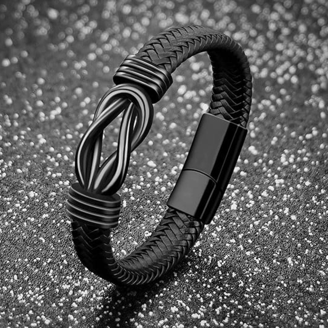 Bracciale Regolabile ASKRAIN Con Iniziali E Cuore – Regalo Per Nipote Da Nonna, Compleanno, Laurea