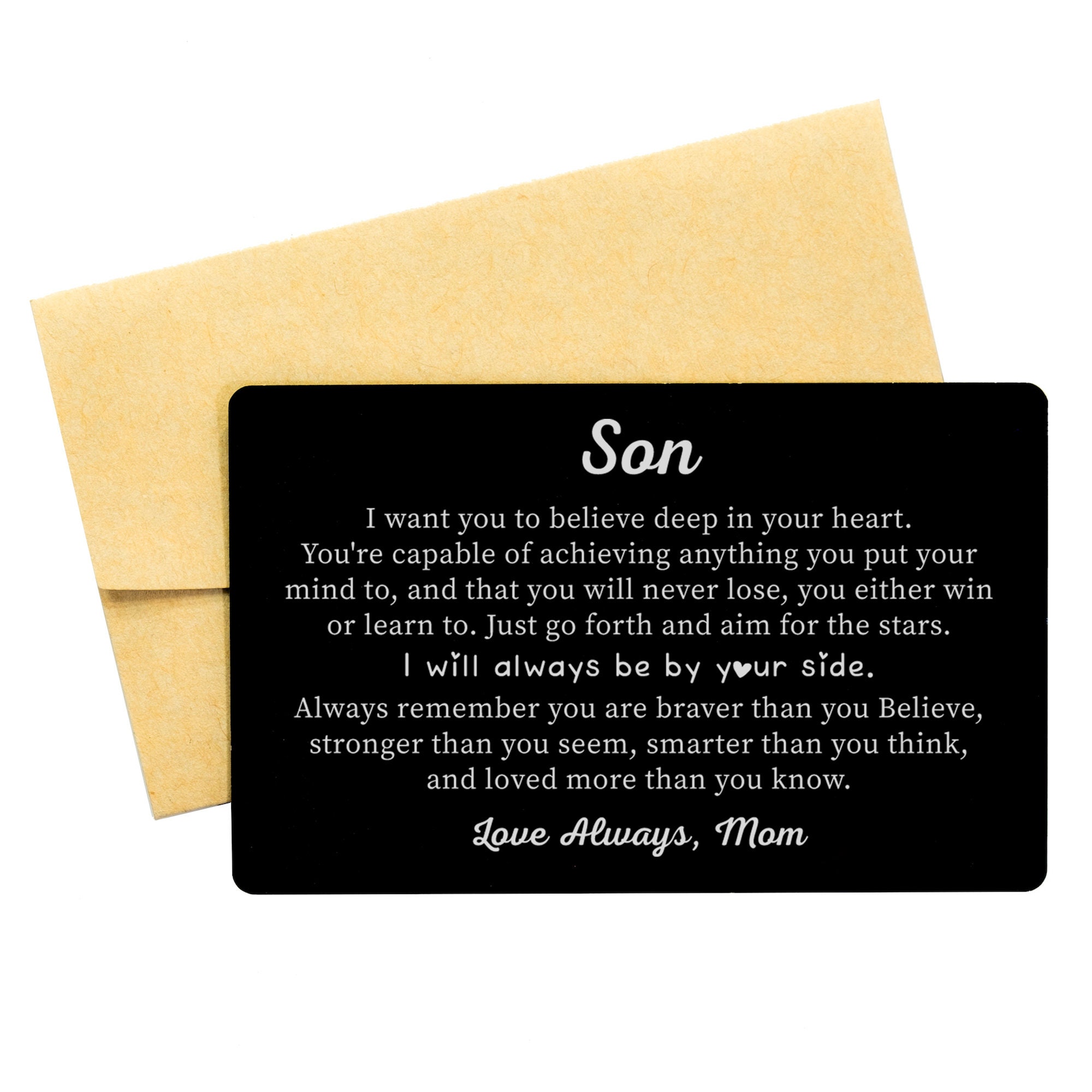 Qiliji Father's Day Card For Son In Law, Son-In-Law Birthday Card, Father's Day - View #2