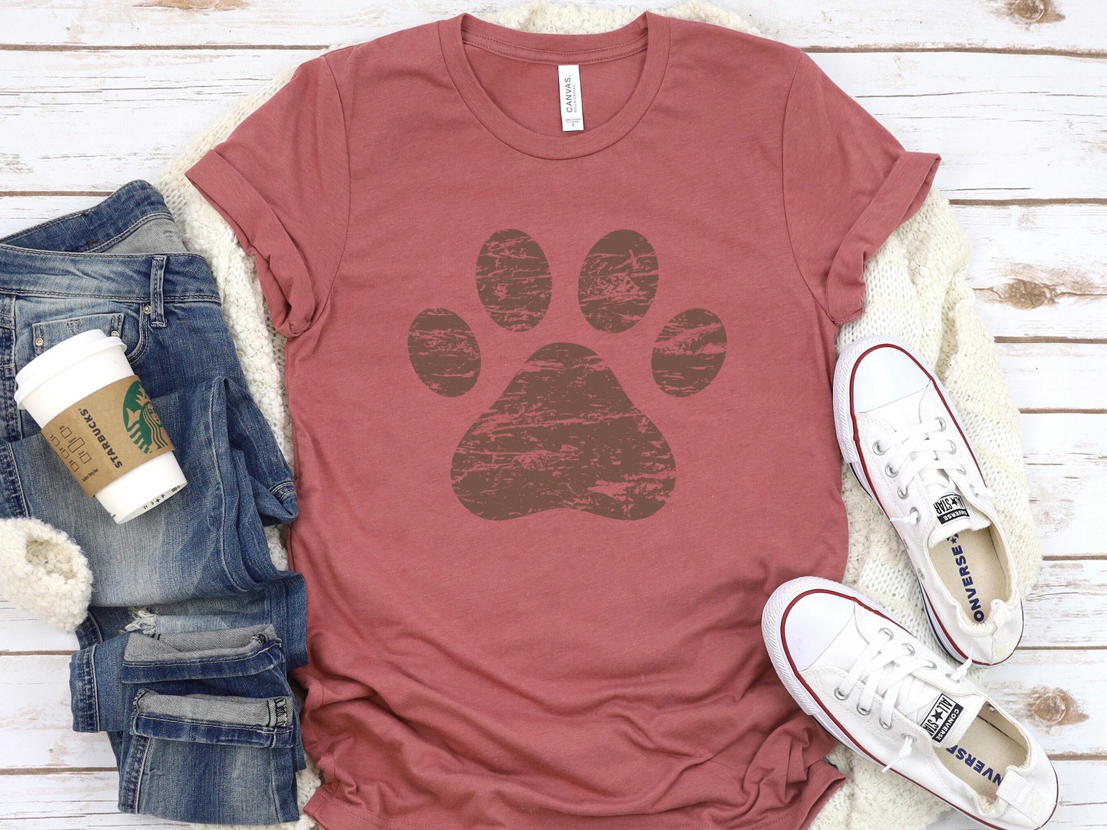 top paw shirt sizing