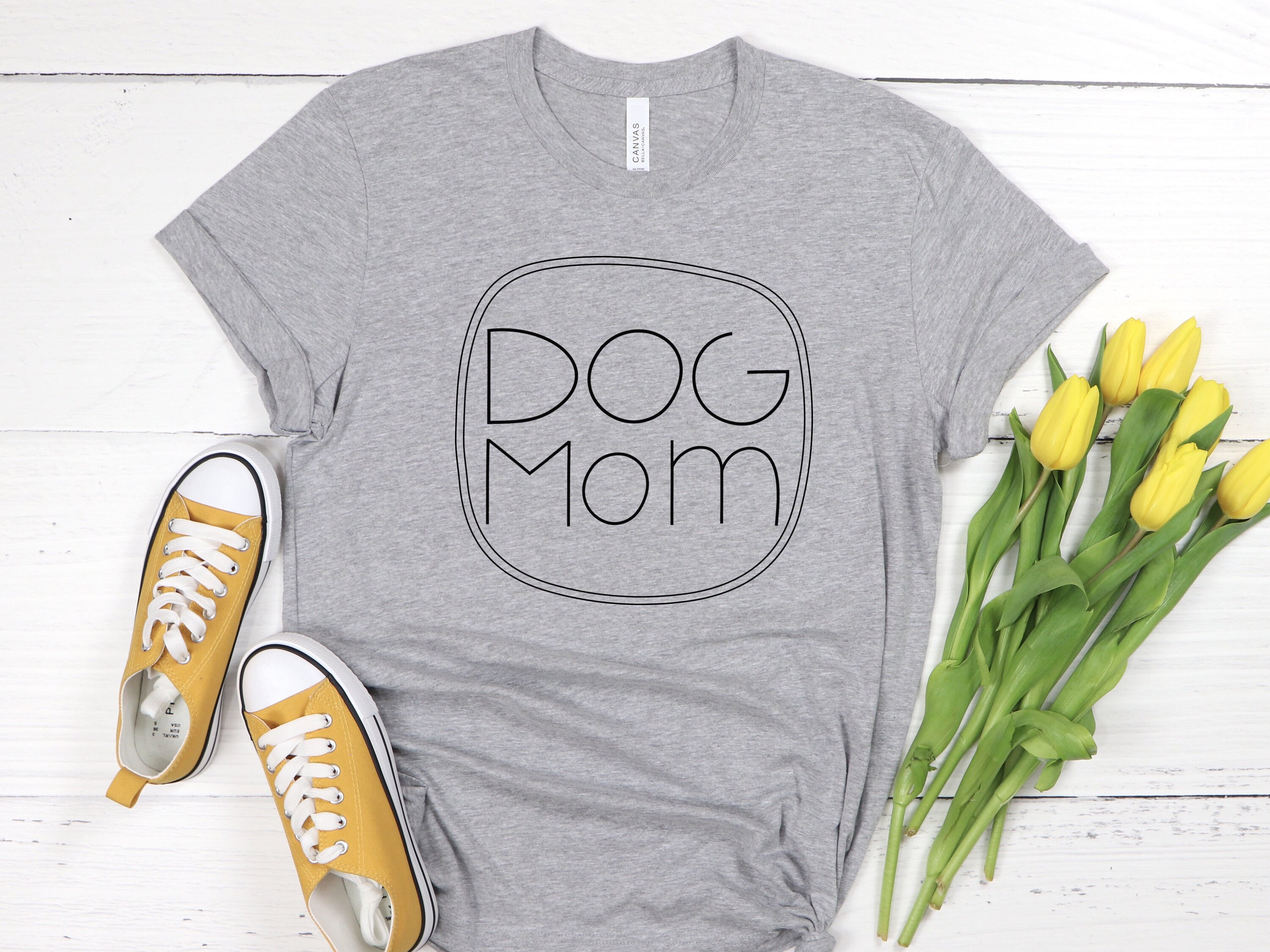 DOG Mom Shirt. DOG Mama T Shirt. Dog Lover Tee. Fur Mama Gift. Etsy