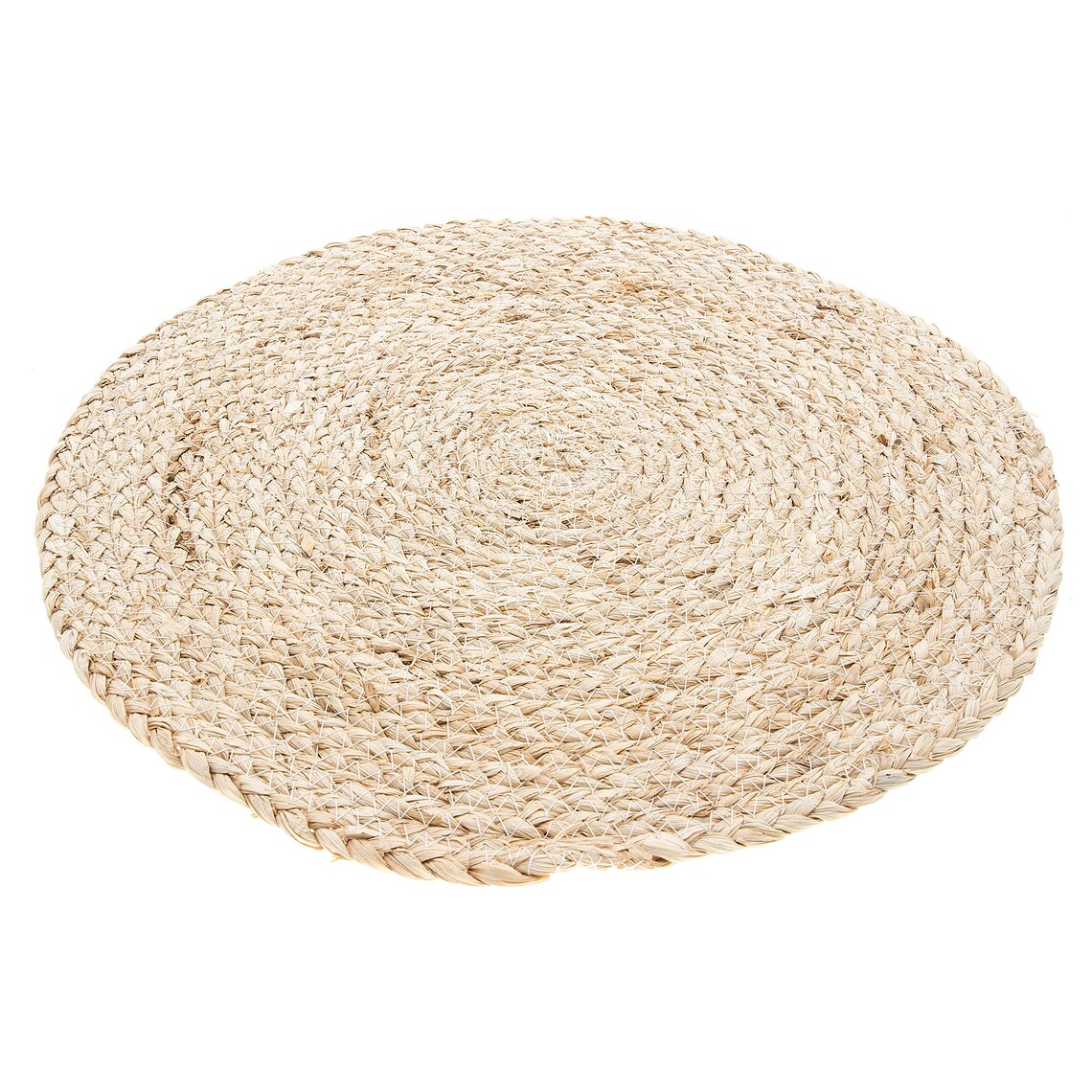 15inch 2PCS Natural Corn Husk Placemat Round Braided Handmade Etsy