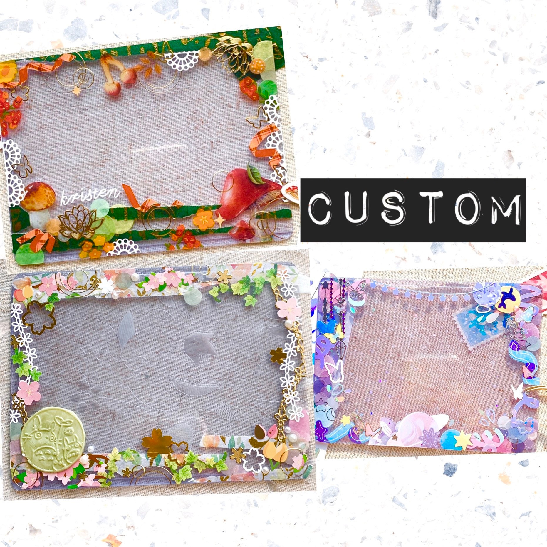 Custom Vaccine Card Holder Toploader Vaccine Cardholder - Etsy