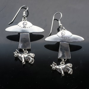 UFO Abduction earrings