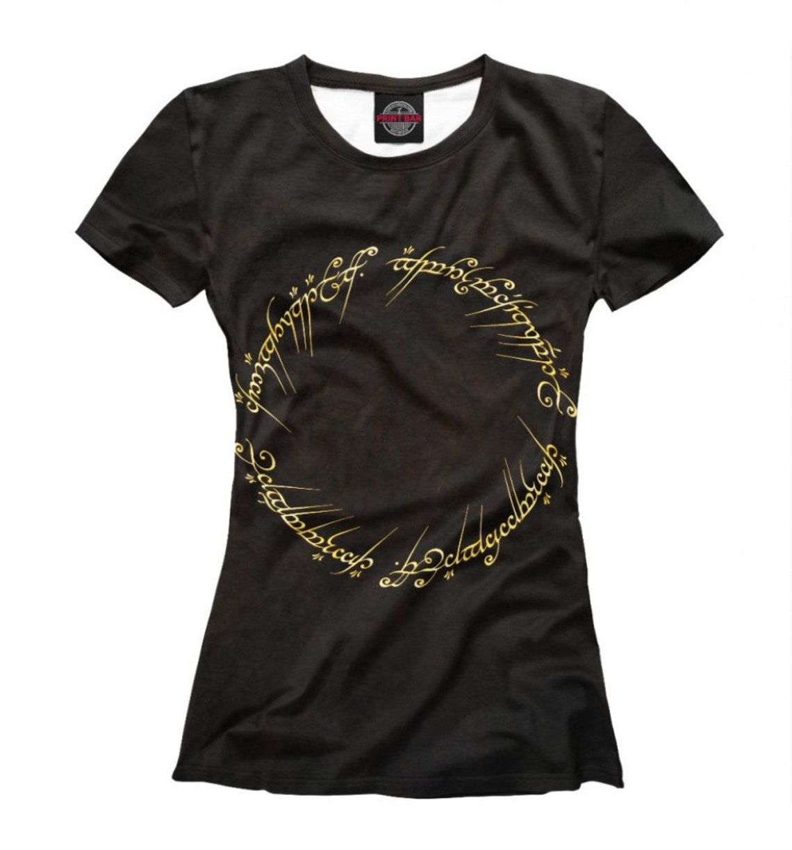 Le TShirt du Seigneur des Anneaux Femmes Toutes Tailles Etsy