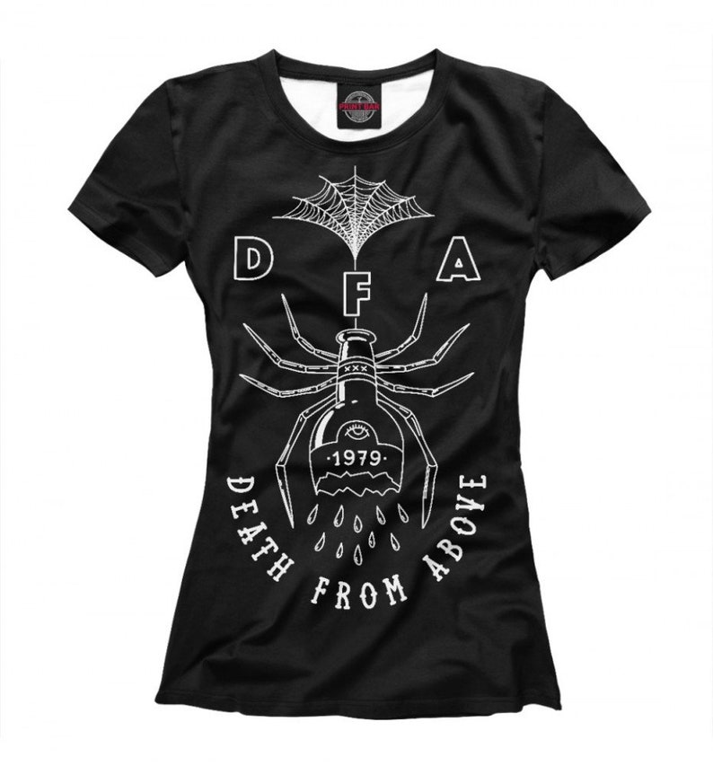 Men/'s Women/'s All Sizes Death from Above Graphic T-Shirt DFA 1979 Rock Tee