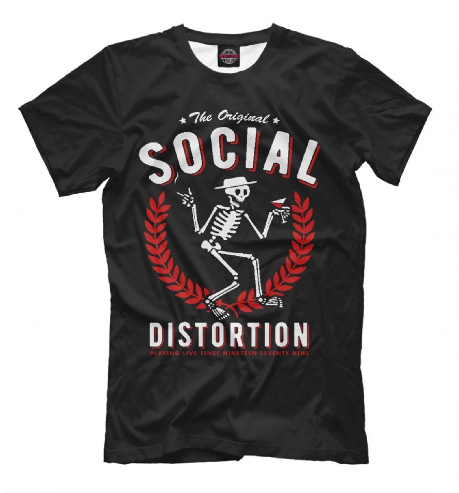 Social Distortion T-Shirt Punk Rock Tee Men's | Etsy