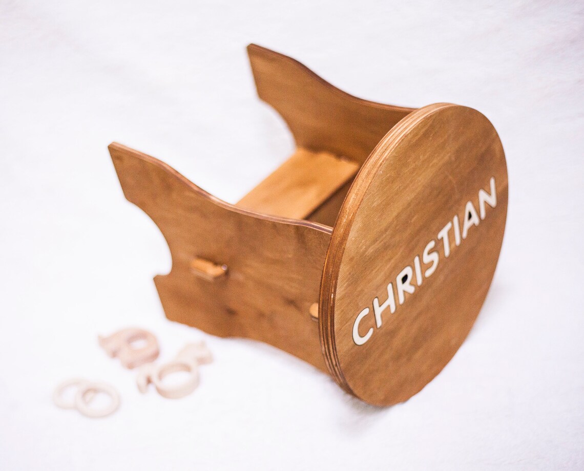 Custom Baby Name Puzzle Personalized Name Puzzle Stool 2nd ...