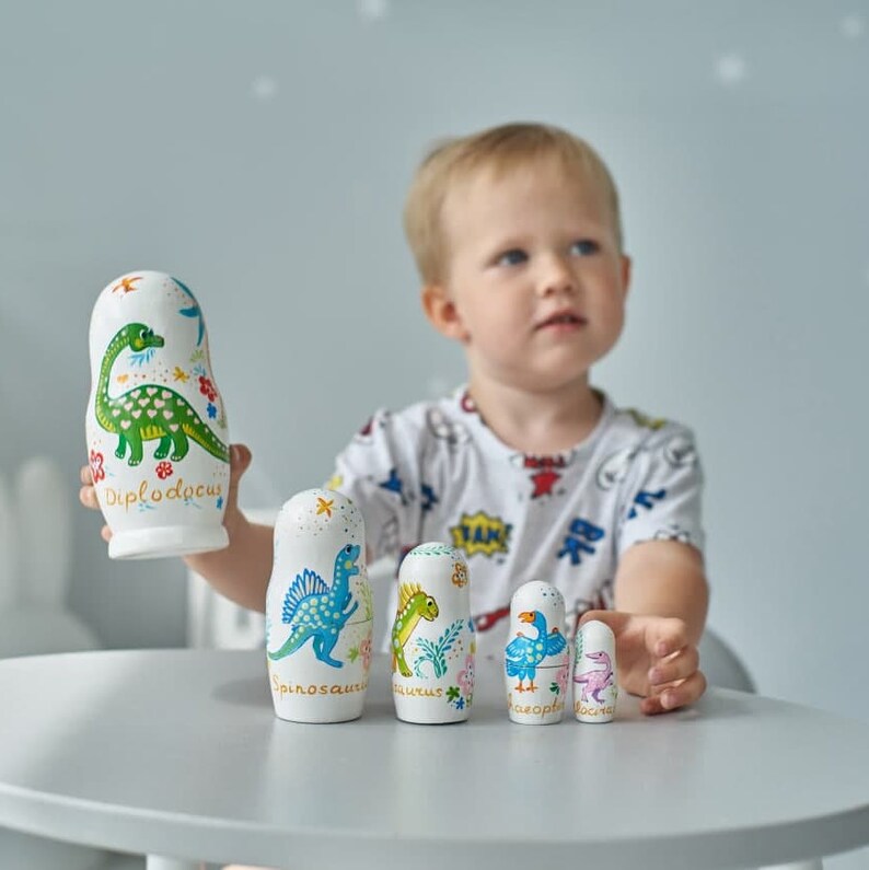 AEVVV Russian Nesting Dolls - Handmade Matryoshka Dolls 3.5 In