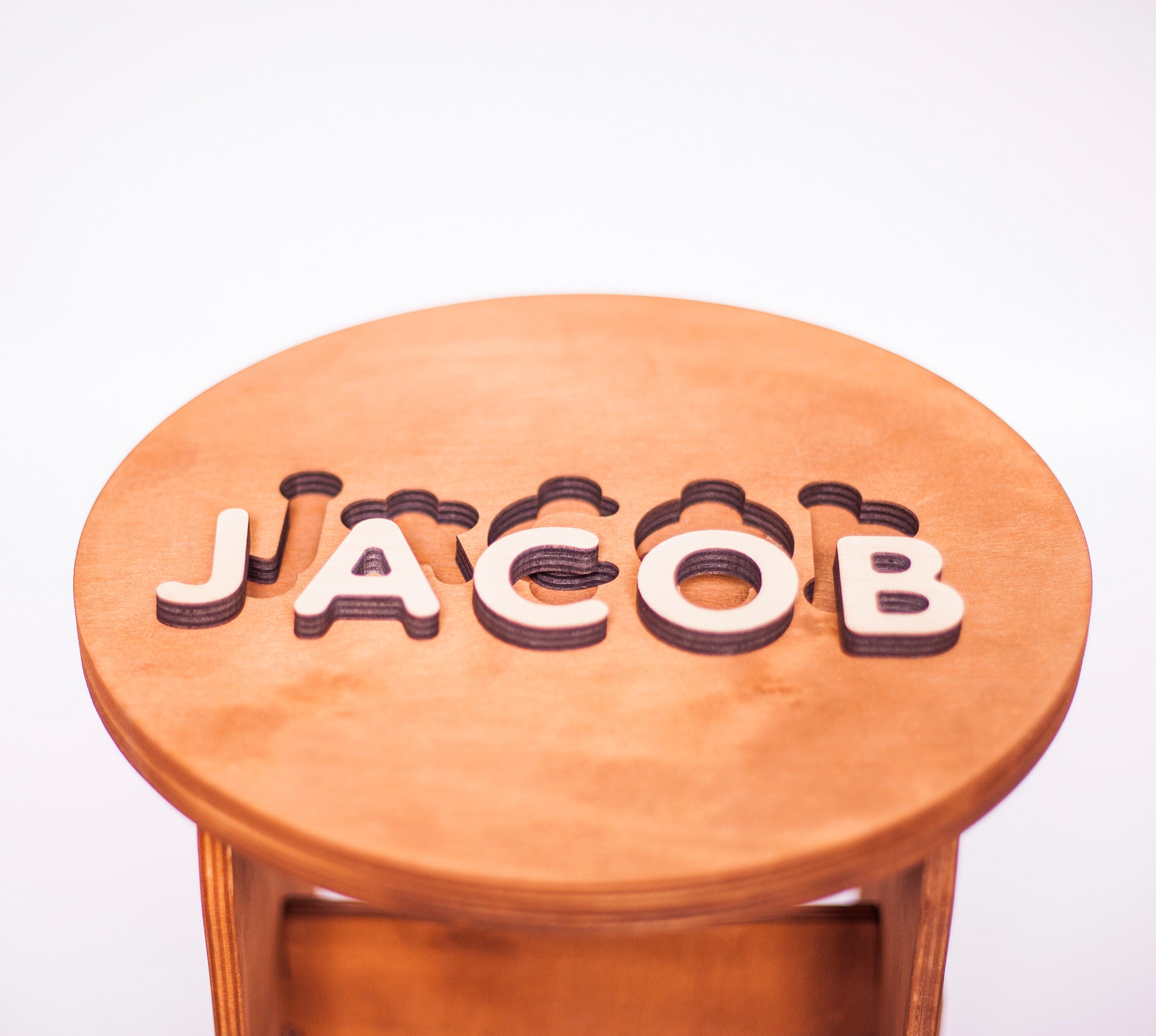 Baby name stool Personalized step stool for baby For toddler Etsy