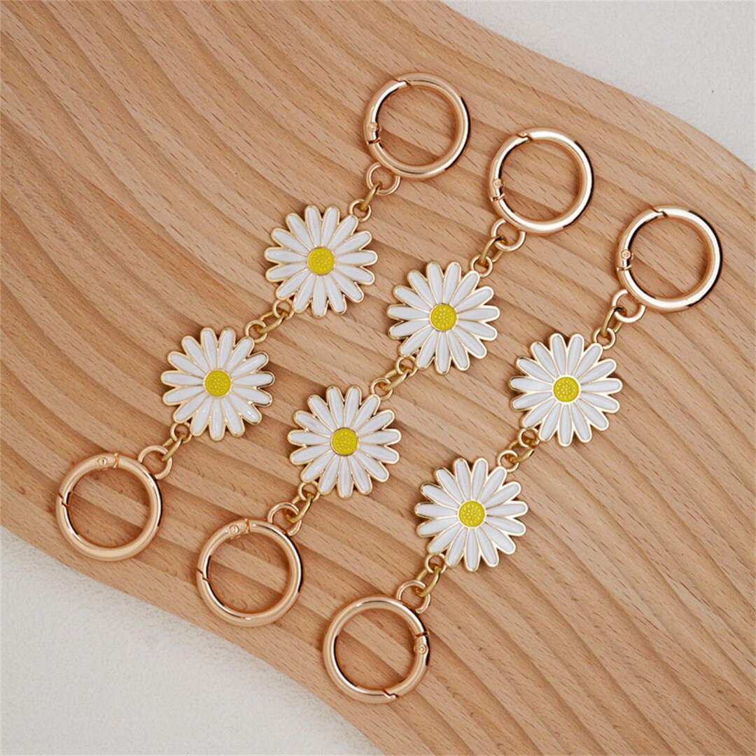 Daisy Purse Strap Extender Metal Bag Extender Chain Fashion Etsy