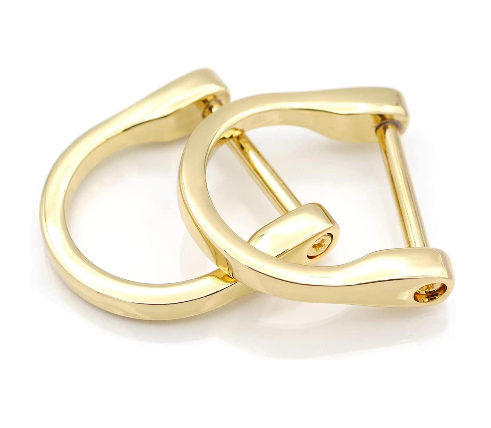 Pair Mini D Ring Screw For Louis Vuitton Nice Vanity Nano Attach Strap  Horseshoe