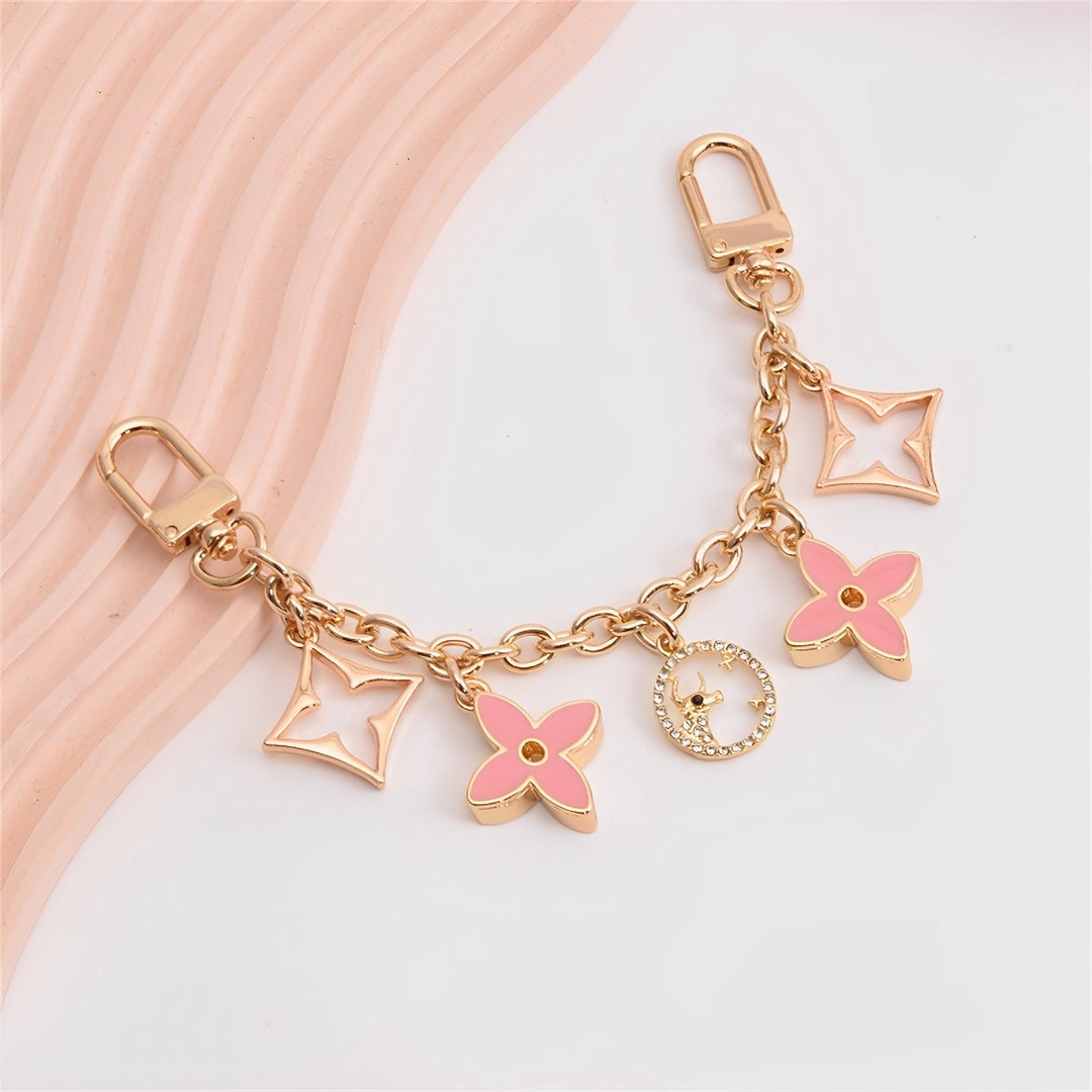 Premium Quality Bag Chain Charm Four Leaf Clover Flower Charm Etsy