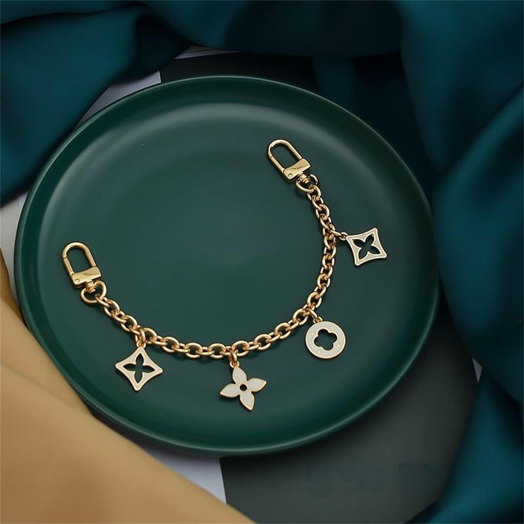 Bag Chain Charm Four Leaf Clover Charm Handbag Chains Decoration for